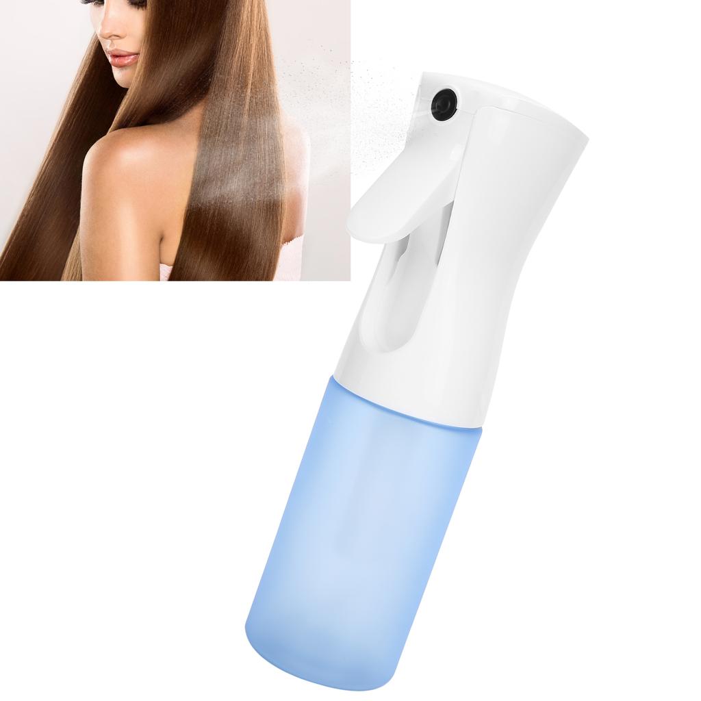 200ML Spray Bottle Refillable Continuous Water Mist Bottle for Hair Styling Gardening Skin CareBlue
