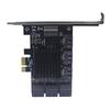 PCIE SATA Expansion Card PCI Express X1 to 9 Port SATA3.0 Controller 6Gbps Multiplier Riser RTL9101 Chip Add On Card for Desktop