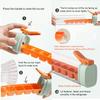 2pcs Detachable Design Press Ice Cube Maker Ice Cube Tray with Lid  Fruit Drinking Making