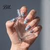 DIY Manicure Accessories Women Nail Stickers for Autumn Halloween, Pumpkin Spider Web Skull Flame Easy Application Decal, Art Supplies Holiday