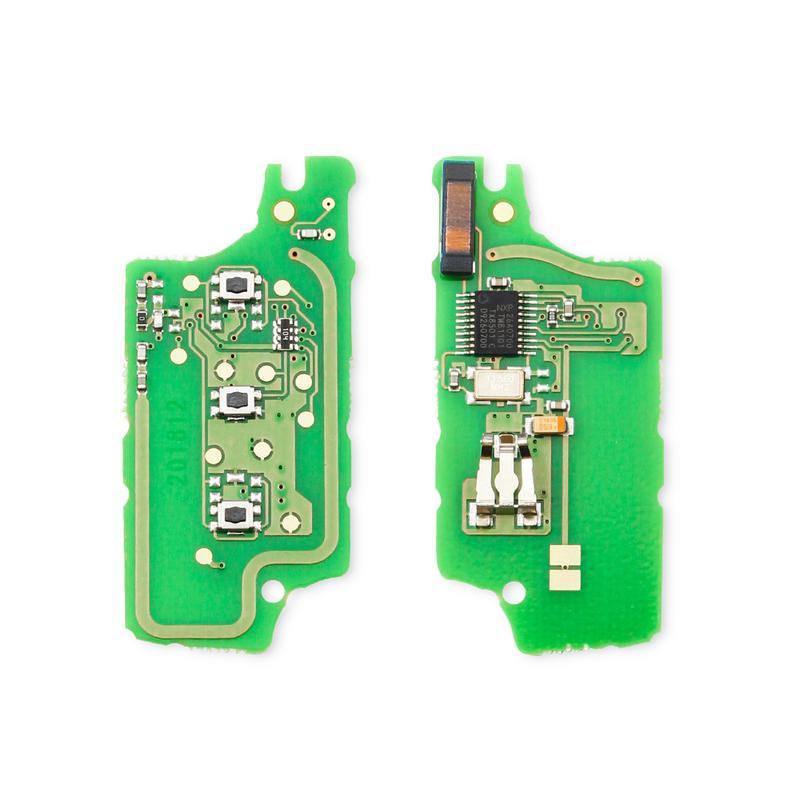 KEYYOU ASK For Citroen C2 C3 C4 C5 C6 C8 433Mhz 3 Buttons Light Flip Remote Key Fob Control ID46 VA2 HU83 Blade CE0523 CE0536