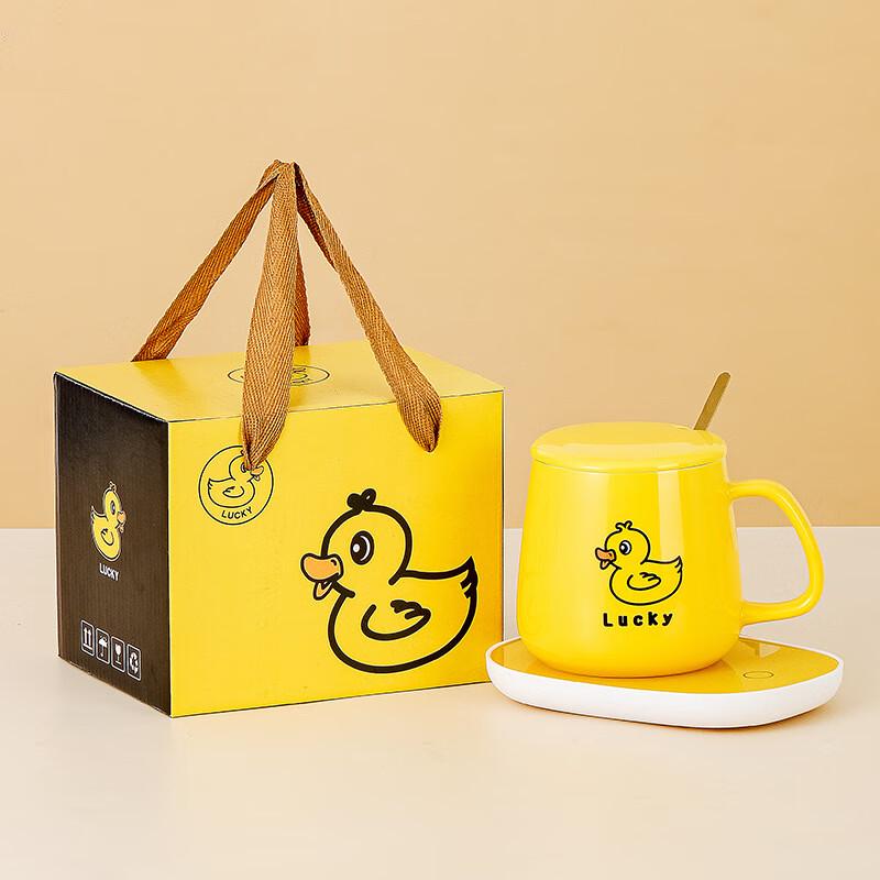 MINGHUI Ceramic Insulated Coffee Mug