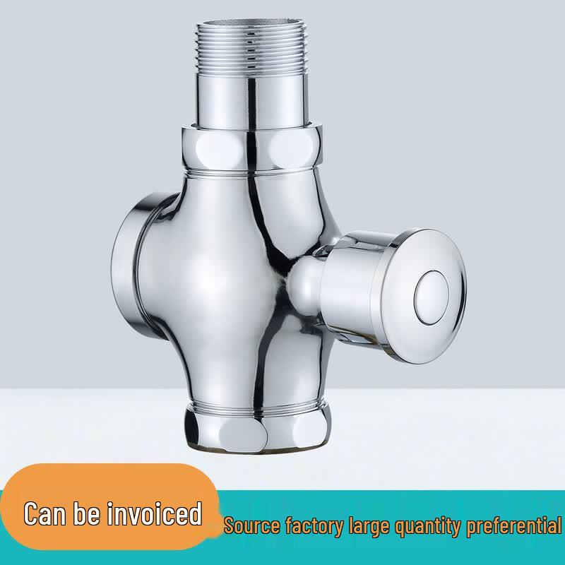 Copper Press-Type Delay Flush Valve DN25