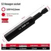Extended S2 Hex Socket Driver Bits Set for Electric and Pneumatic Screwdrivers