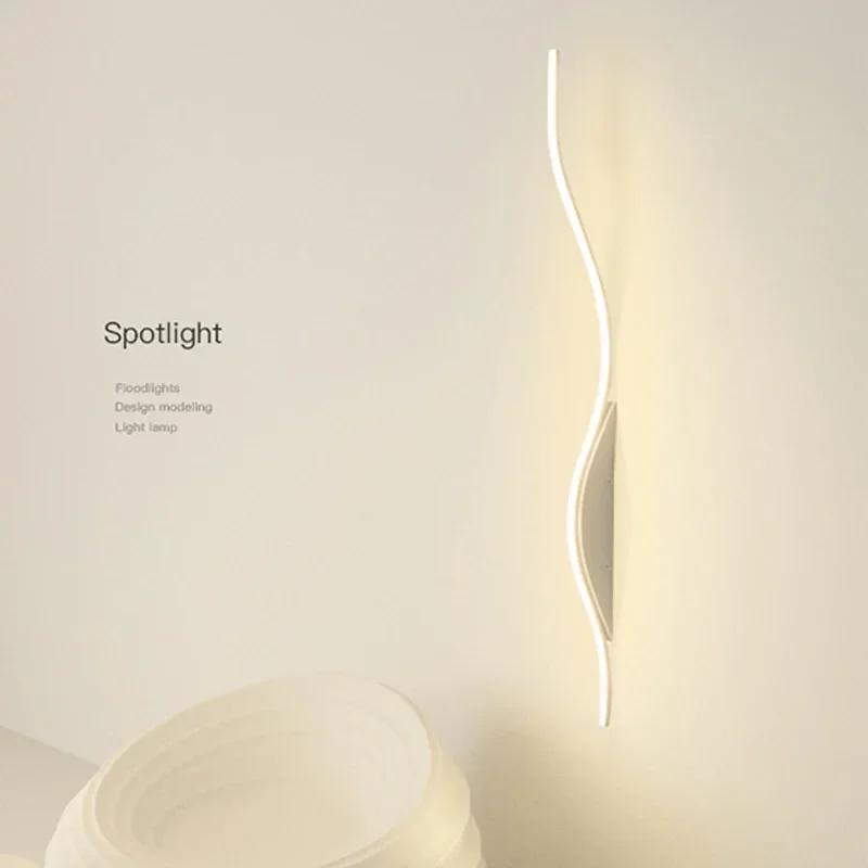 Modern Creative LED Wall Lamp For Bedroom Bedside Dining Living Room Lamp Background Wall Sconce Staircase Aisle Wall Lighting