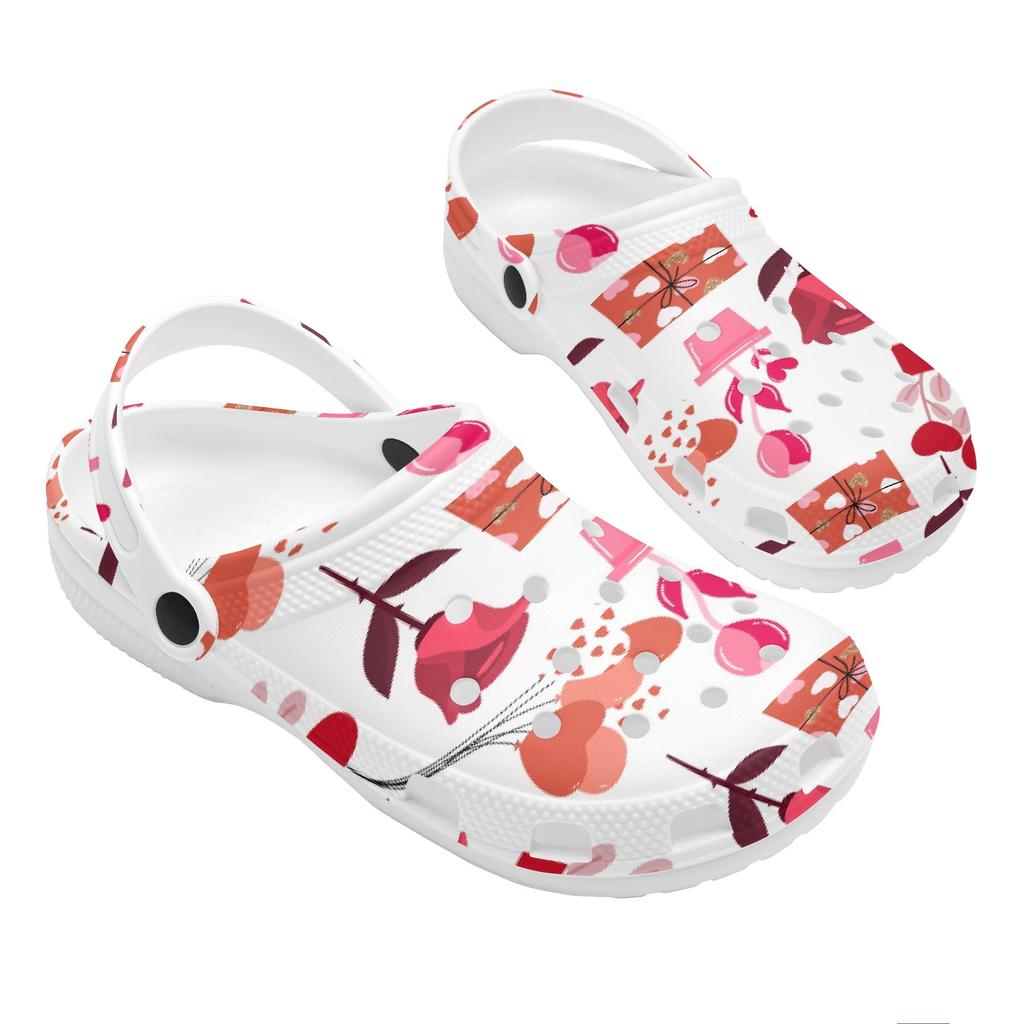Colorful Printed EVA Casual Clogs Men Women Comfortable Breathable Slip On Lightweight Shoes Soft Sole Summer Sandals Daily Wear