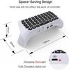 Wireless Controller Keyboard for PS5  Bluetooth 3.0 Mini Portable Gamepad Chatpad with Built in Speaker   3.5MM Audio Jack for Playstation 5 Voice