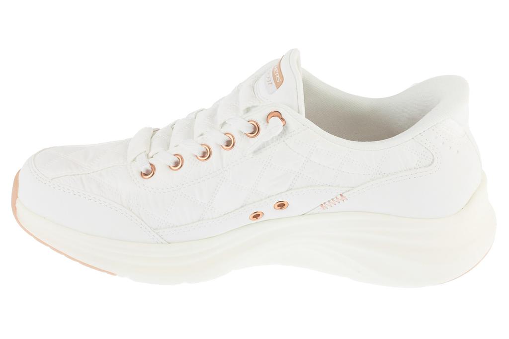 Skechers Slip-ins: Contour Foam - Golden Hour, Womens White Sneakers
