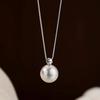 925 Silver-plated Pearl Neck Chain Light Luxury Necklace 2023 New Popular High-end Niche Women's Collarbone Chain