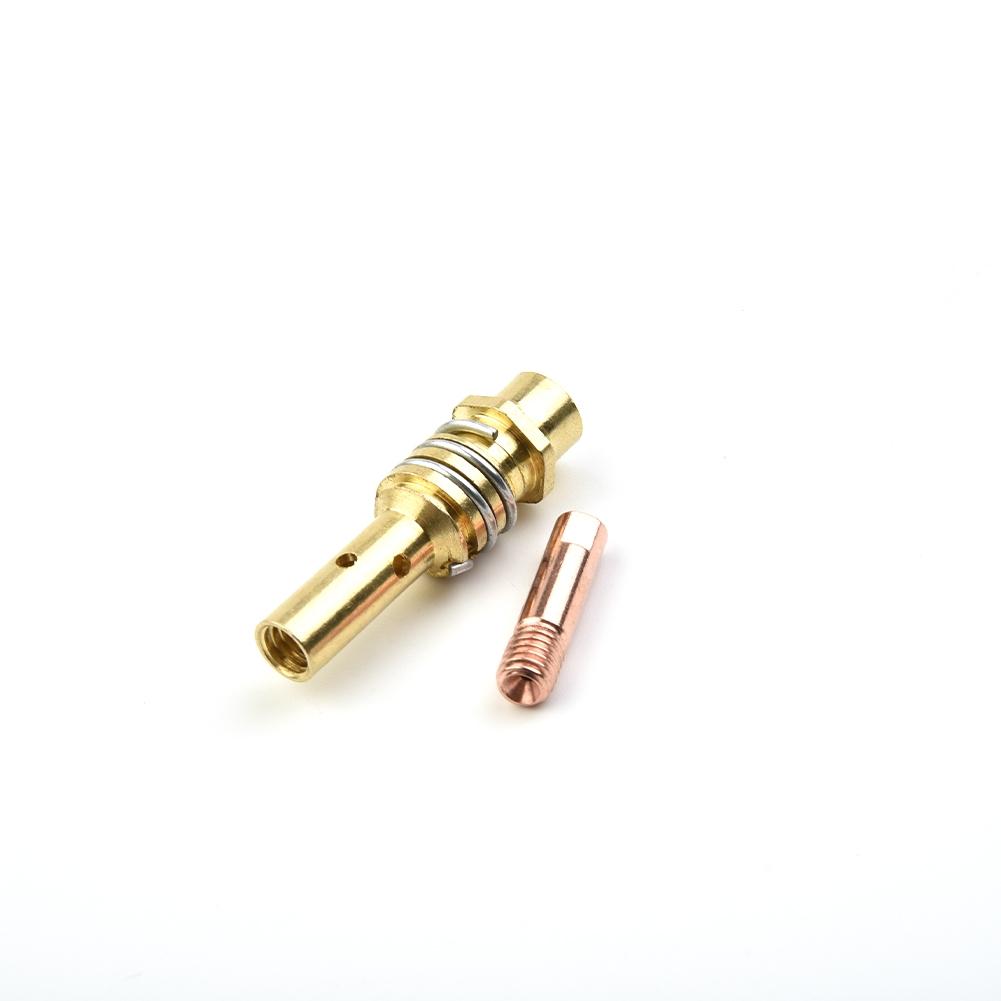 3pcs Set Welding Accessories Torch Air Cooled MB Contact Tip Gas Nozzle