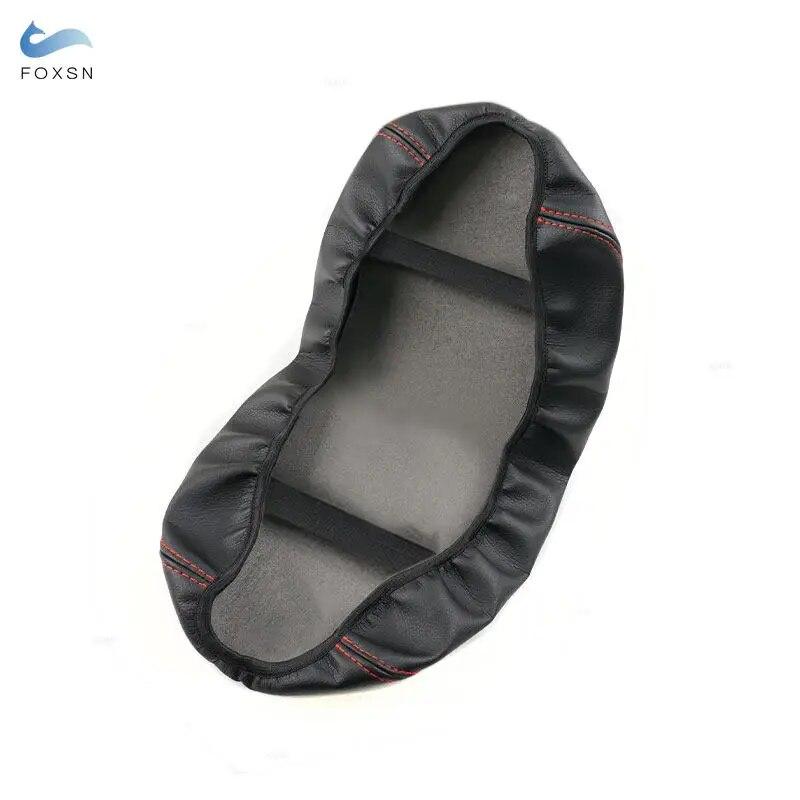 Soft Leather Console Armrest Cover For Mazda 3    Car Center Control Armrest Box Skin Cover Trim