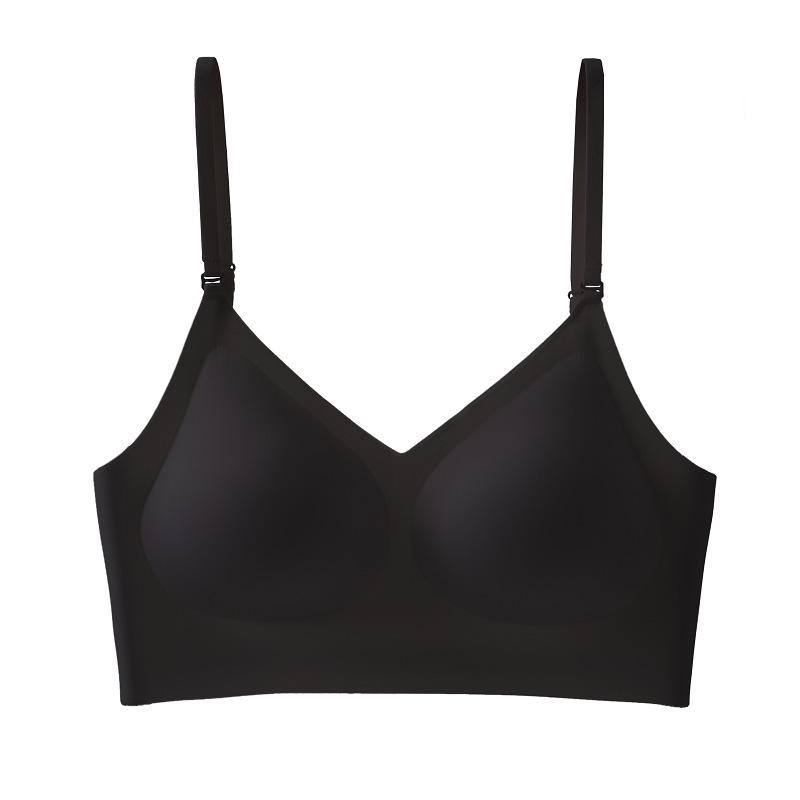 Exclusive Seamless Low-Back U-Shaped Halter Bra - Invisible, Multi-way, French Design