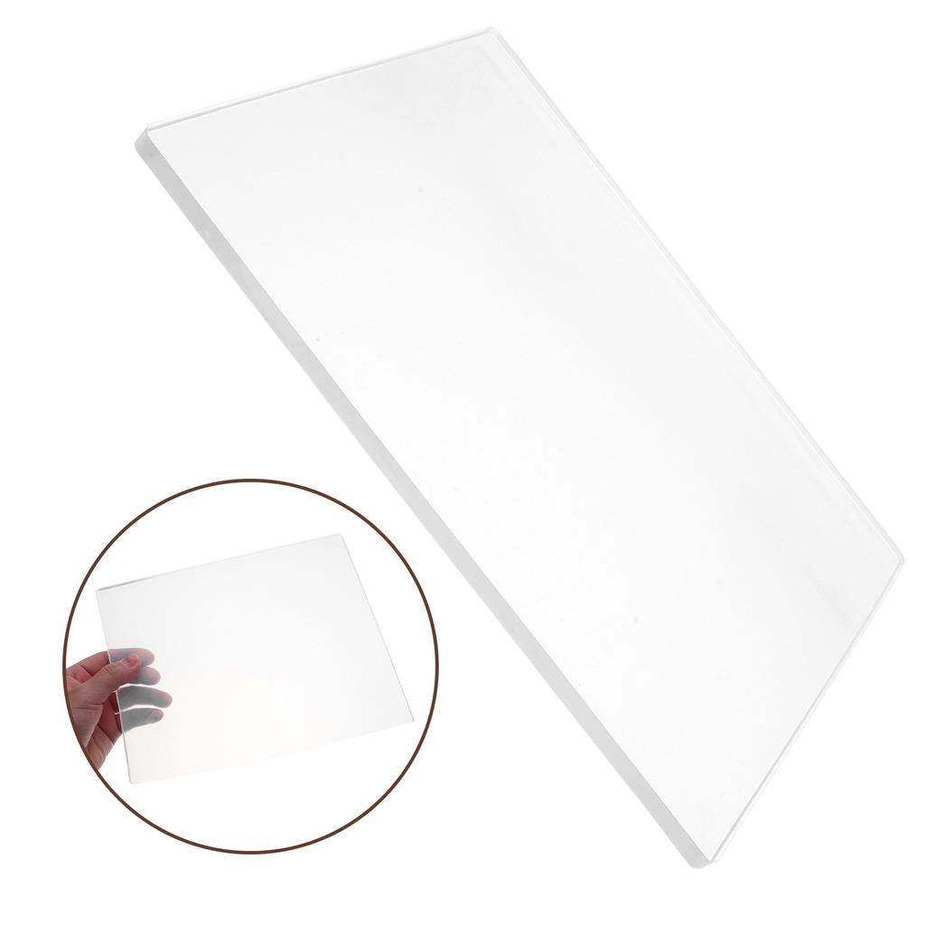 Large Gel Printing Plate A4, 20x25cm Gel Plate For Printmaking Scrapbooking Printing Board Reusable Monoprint Gel Plate