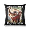 Aertemisi 18'' X 18'' Cocofanto Elefanto Square Throw Pillow Cushion Covers Cases Pillowcases For Sofa 45Cm X 45Cm