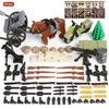 Nouvelles Mini Figurines de Soldats de l'Armée Russe Soviétique de la Seconde Guerre Mondiale Bloc de Construction Militaire Mini Le Bataille de Koursk Brique Bloc Militaire Jouet MOC