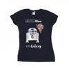 Star Wars Womens/Ladies R2D2 Greatest Mum Cotton T-Shirt