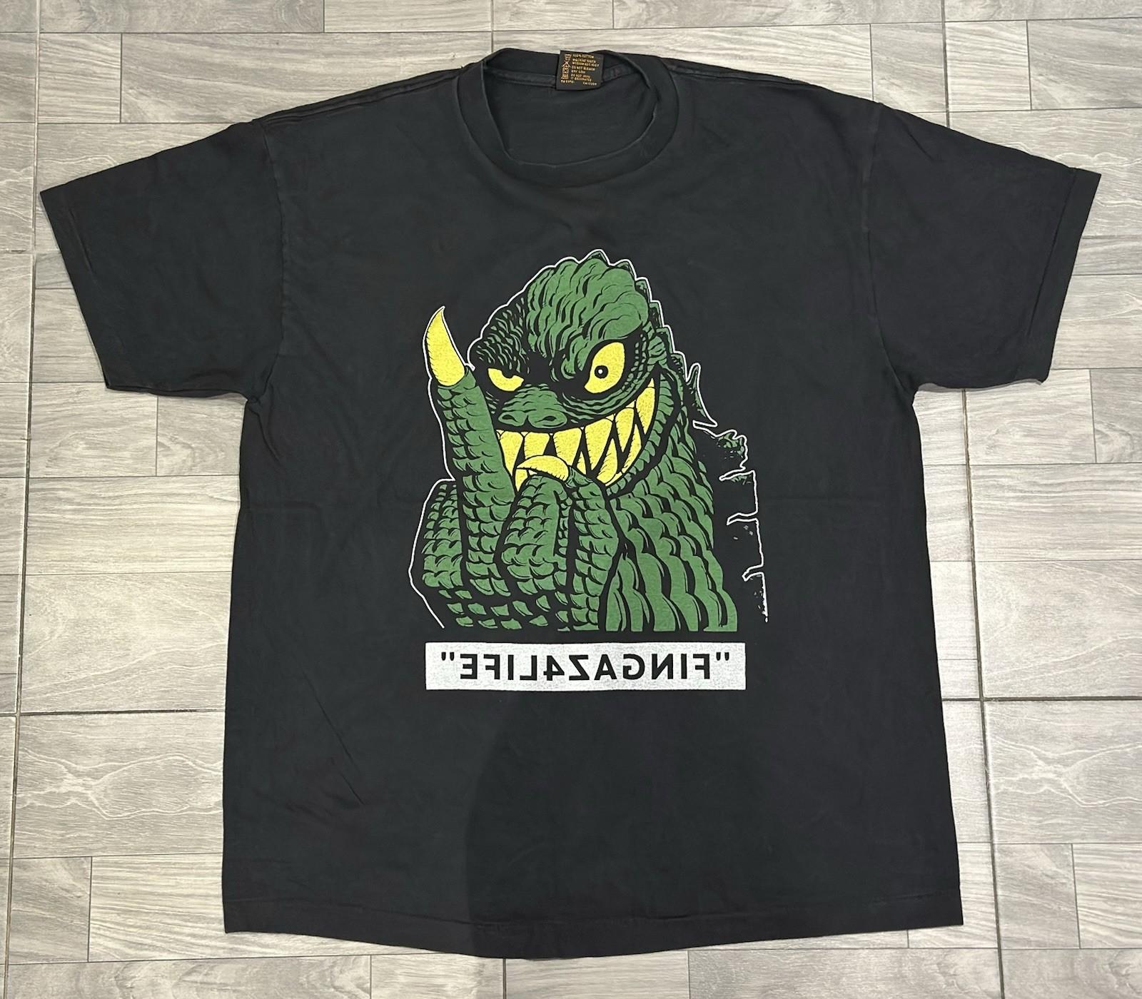 SOUNDGARDEN vintage 1992 GODZILLA FINGAZ4LIFE t shirt BADMOTORFINGER Unisex T-Shirt S