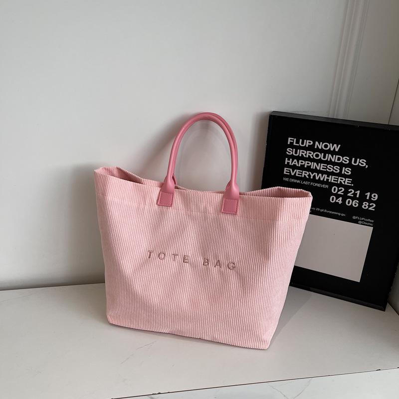 Vintage Stylish Tote Bag Lightweight Spacious Casual and Minimalist Commuting Bag for Women Office Work Daily Use Shoulder Bags