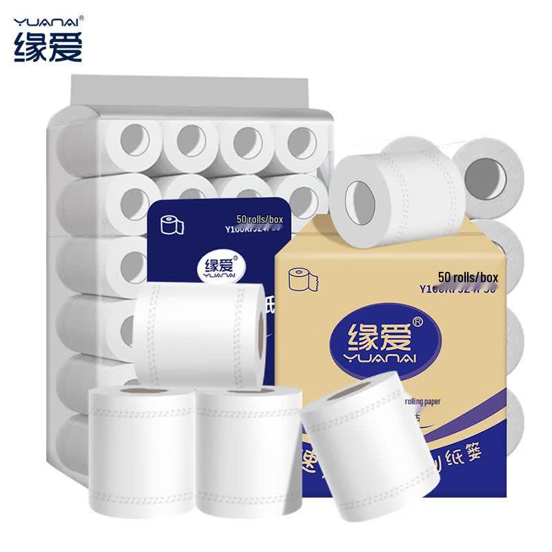 Yuan'ai 4-Ply Commercial Toilet Paper Rolls