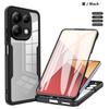 For Xiaomi Poco M6 Pro 4G Case Poco X6 Cover POCOX6 Full Body Protection Case Protective 360 Double Sided Cover Funda Coque Capa