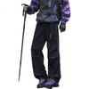 Foss Phil Outdoor Workwear Tactical Pants for Men, Spring And Summer Versatile Waterproof Paratrooper Straight-Leg Casual Trousers, 8361 Black S