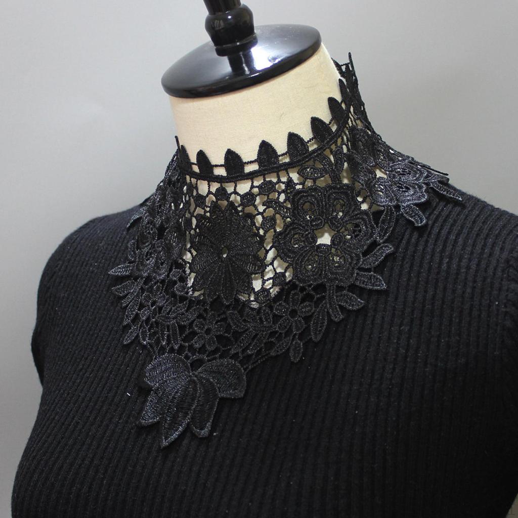 Lace False Detachable Blouse Shirt for Women Accessories