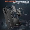 For iPhone 16 Pro Max Case Compatible with MagSafe TPU+PC Kickstand Phone Cover