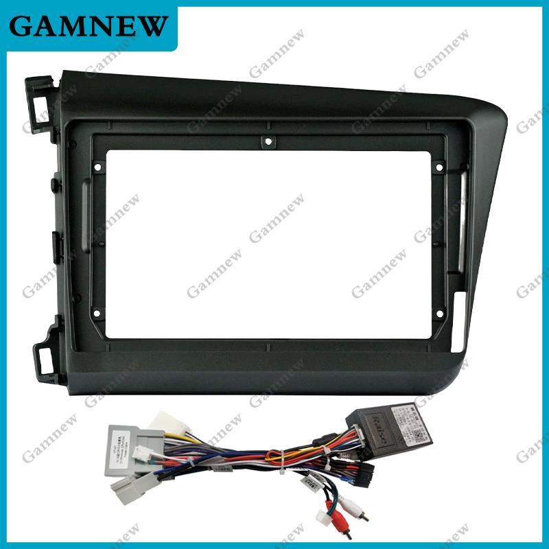 9 Inch Car Radio Fascia Frame 2DIN Install Panel Dashboard For 2012-2015 HONDA CIVIC