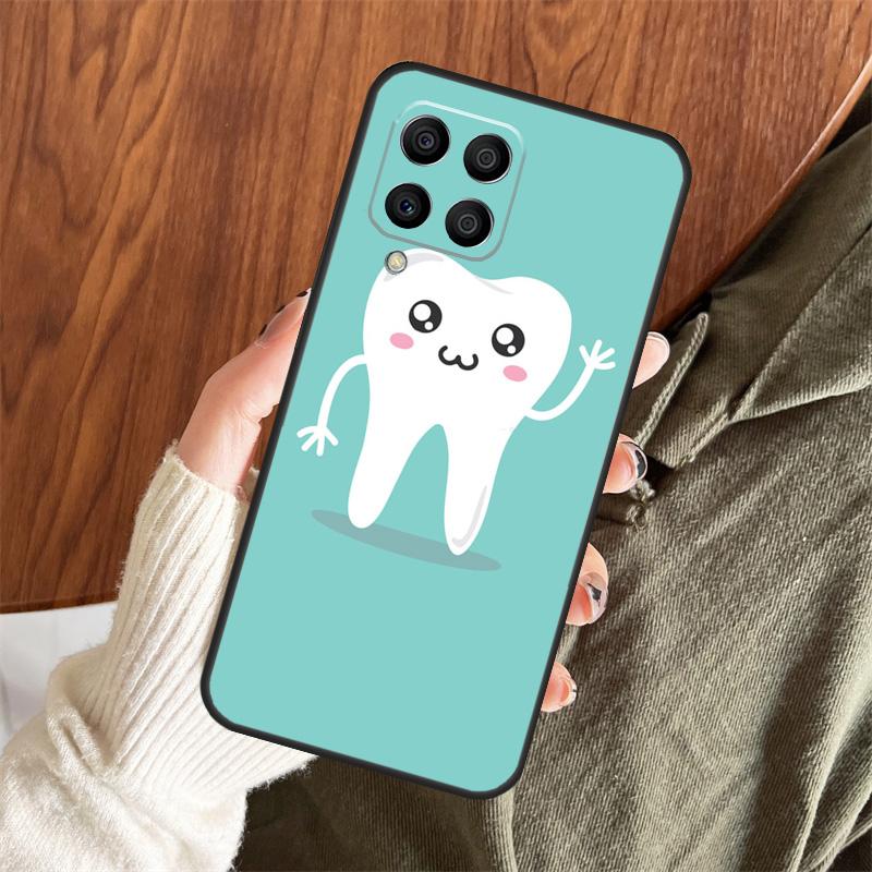 Dentist Tooth Dental Hygienist Case For Samsung Galaxy M12 M32 M52 M35 M55 M15 M11 M13 M14 M06 M16 M36 M56 M31 M53 M34 M54