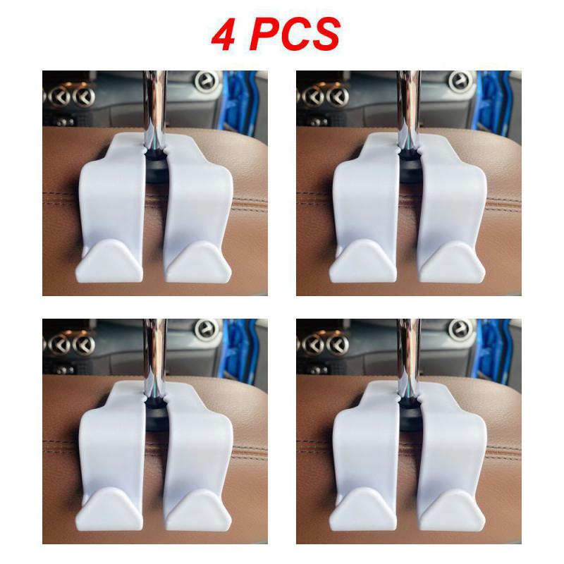 2~5 SZT Uniwersalny Haczyk na Oparcie Siedzenia Samochodowego Wielofunkcyjny Wieszak Haczyk na Zagłówek Siedzenia Samochodowego Uchwyt na Telefon Organizer Samochodowy na Torbę Portfel