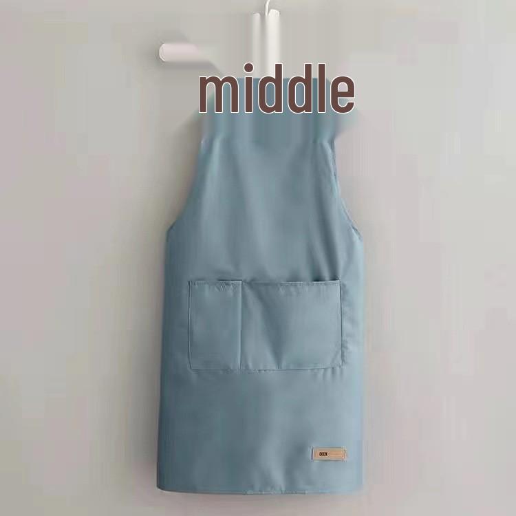 Custom Waterproof, Oil-Proof H-Type PVC Apron with Thick Straps and Logo Printing, Ideal for Kitchen Use and Gifts