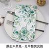 20Pcs/pack 33x40cm Green Leaf Printed Napkins Home Dining Rooms Hotels Restaurants Party Decorations Disposable Tissues