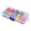 180 Pcs Mixed Color Resin Buttons 15mm Durable Children Sweater Shirt Buckle for Clothing Sewing