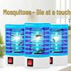 Electric Indoor Mosquito & Fly Killer Lamp: Bedside, Mini, Plug-In, Shock Type for Dormitories