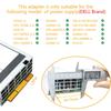 PCI-E 12V 50Pin To  17  6Pin Ower Supply Server Adapter  Board for  750W 1100W 1600W 2000W 2400W SU