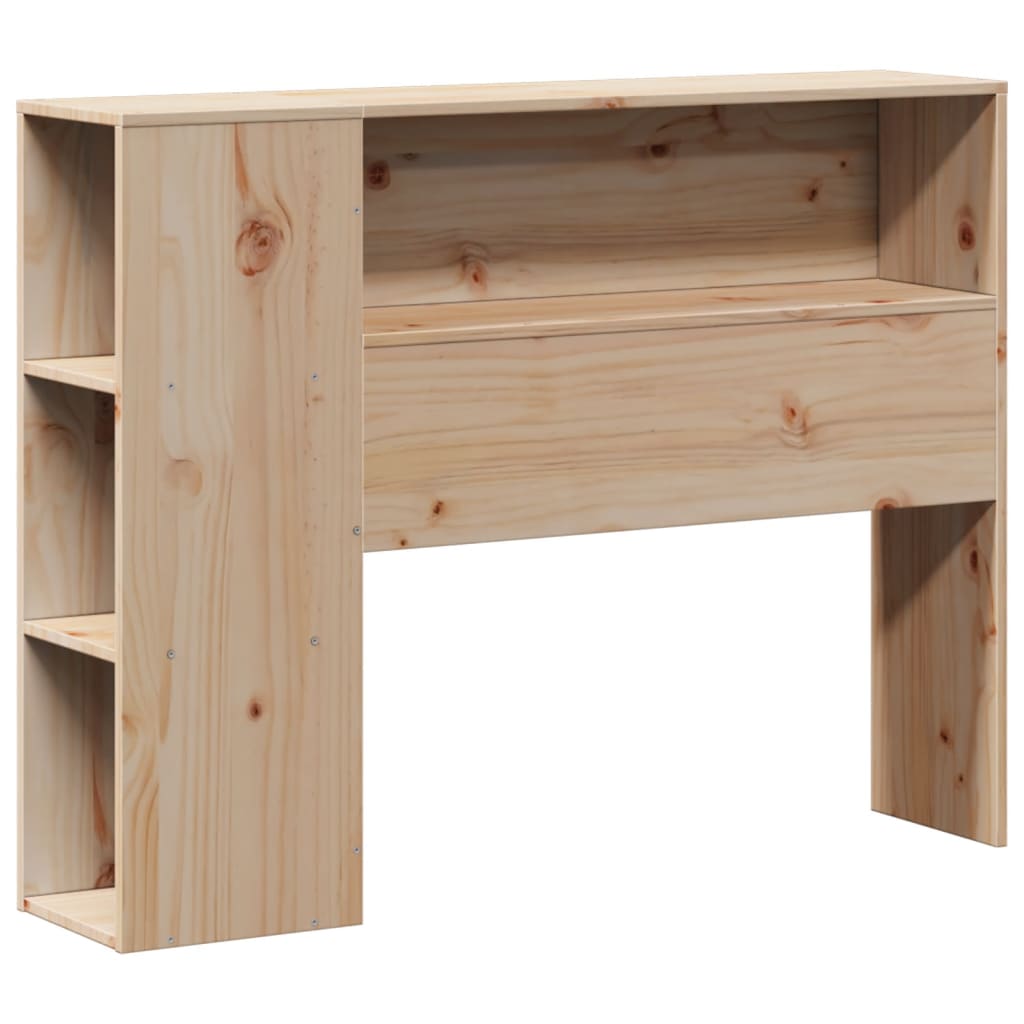 Headboard with Storage Space 75 Cm Solid Pine Wood