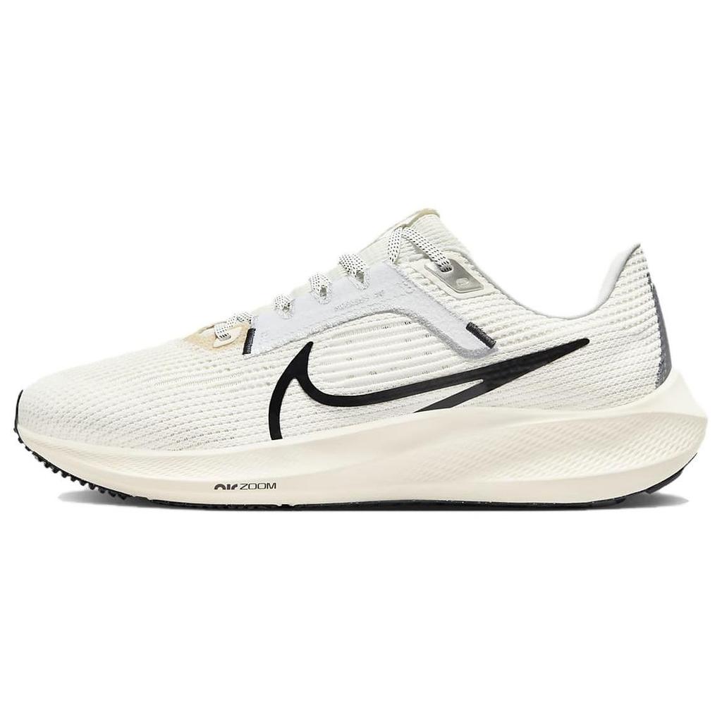 Nike Air Zoom Pegasus 40 Sail Black Women Sneakers Cream Coconut-Milk White DV3854-104