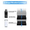 3-Stage Filtration Aquarium Filter Adjustable Flow Fish Filters for Aquariums Fish Tank Filters