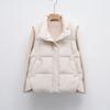 Down Jacket New National Standard 90 Down Autumn and Winter New Women's Down Vest Sleeveless Vest Korean Loose Coat