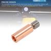 5PCS Bi Metal Heat Break Replacement for Flying Bear Ghost 5 6 3D Printer Ti Alloy M6 Thread HeatBreak Throat