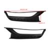 2PCS Front Honeycomb Driving Fog Light Cover Fit VW Passat 2012-2015 Black