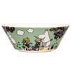 Moomin Arabia Classic Loving Care 15cm Diameter [Official Import] Bowl, Green, Approx.