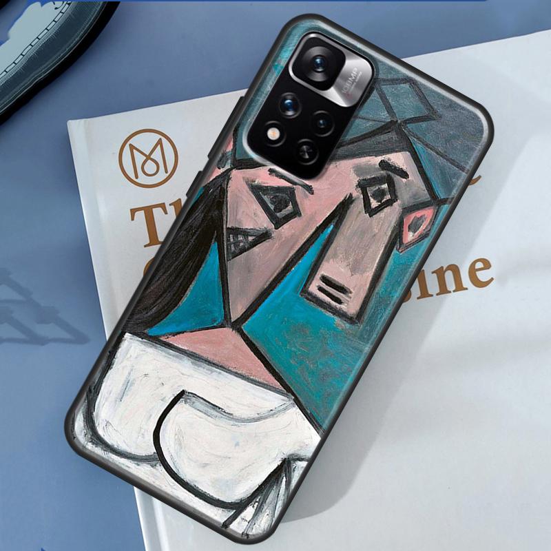 Picasso Abstract Art Painting Case For Xiaomi Redmi Note 14 13 11 9 10 12 Pro 9S 10S 11S 12S Redmi 10C 12C 13C 14C Cover