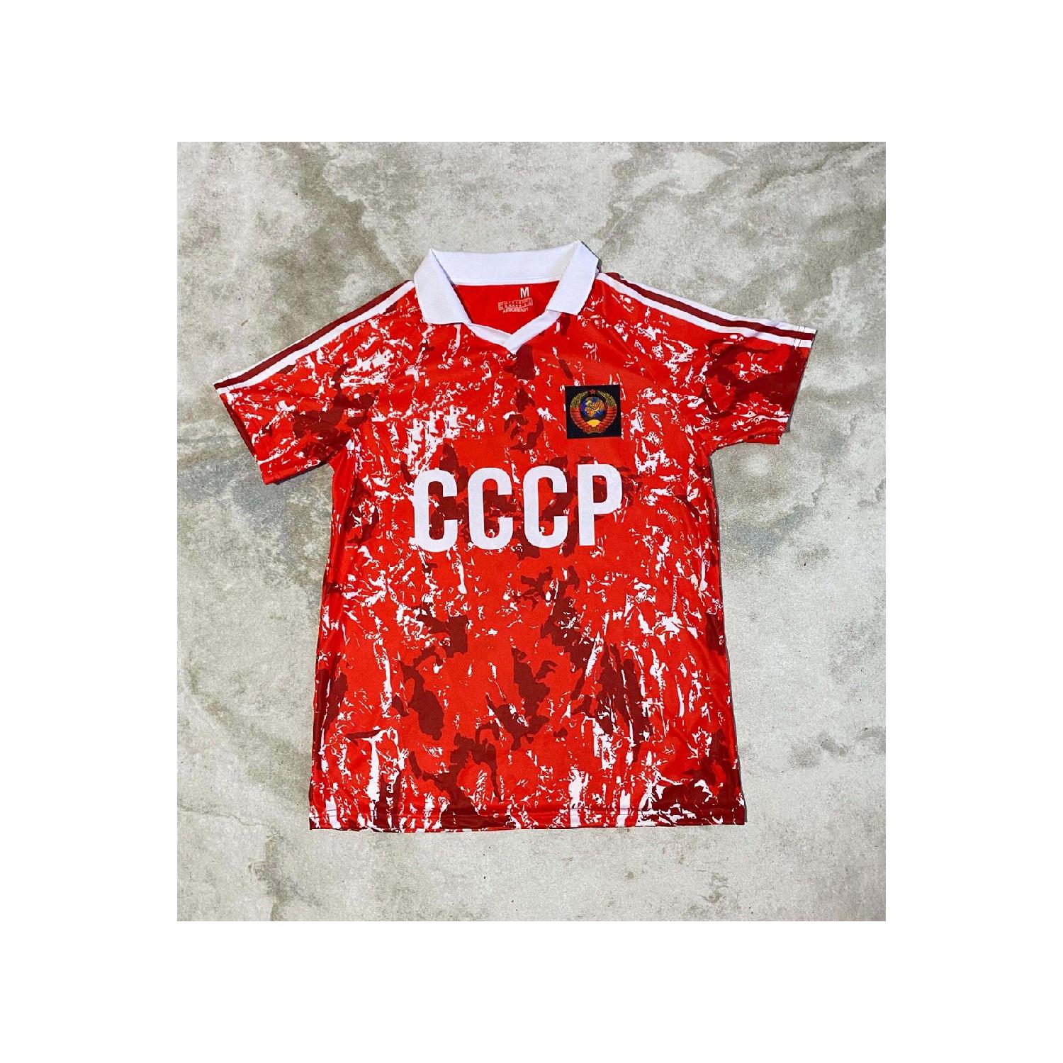 

Советская специальная концепция Cccp, красная майка