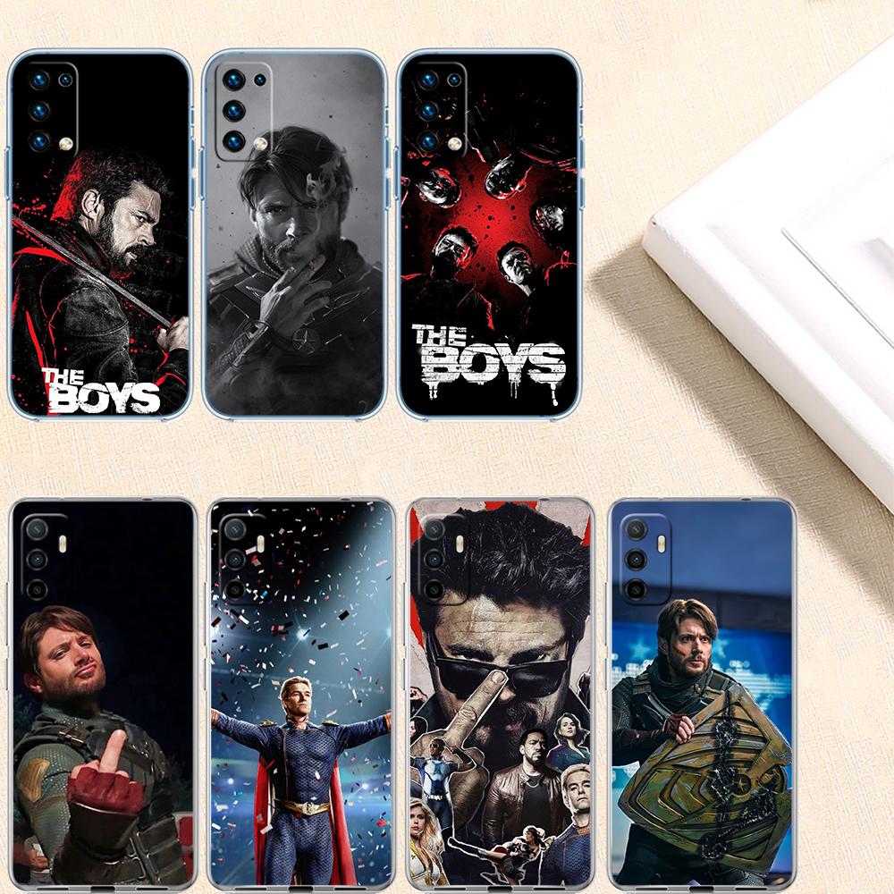 RE9 The Boys Transparent Phone Case for Samsung Galaxy A04 A04S A14 A23 A34 A54 M23 M33 M52 M53