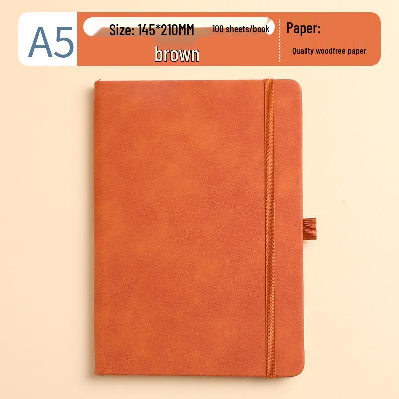 A5 Elastic Band Notebook - Customizable Macaron Color Journal with Logo Printing