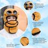 Lei Feng Hat Winter Thermal Hat with Goggles 3-in-1 Trapper Aviator Hat Face Guard Earmuffs Winter Snowmobiling Hiking Cold Weather Headgear