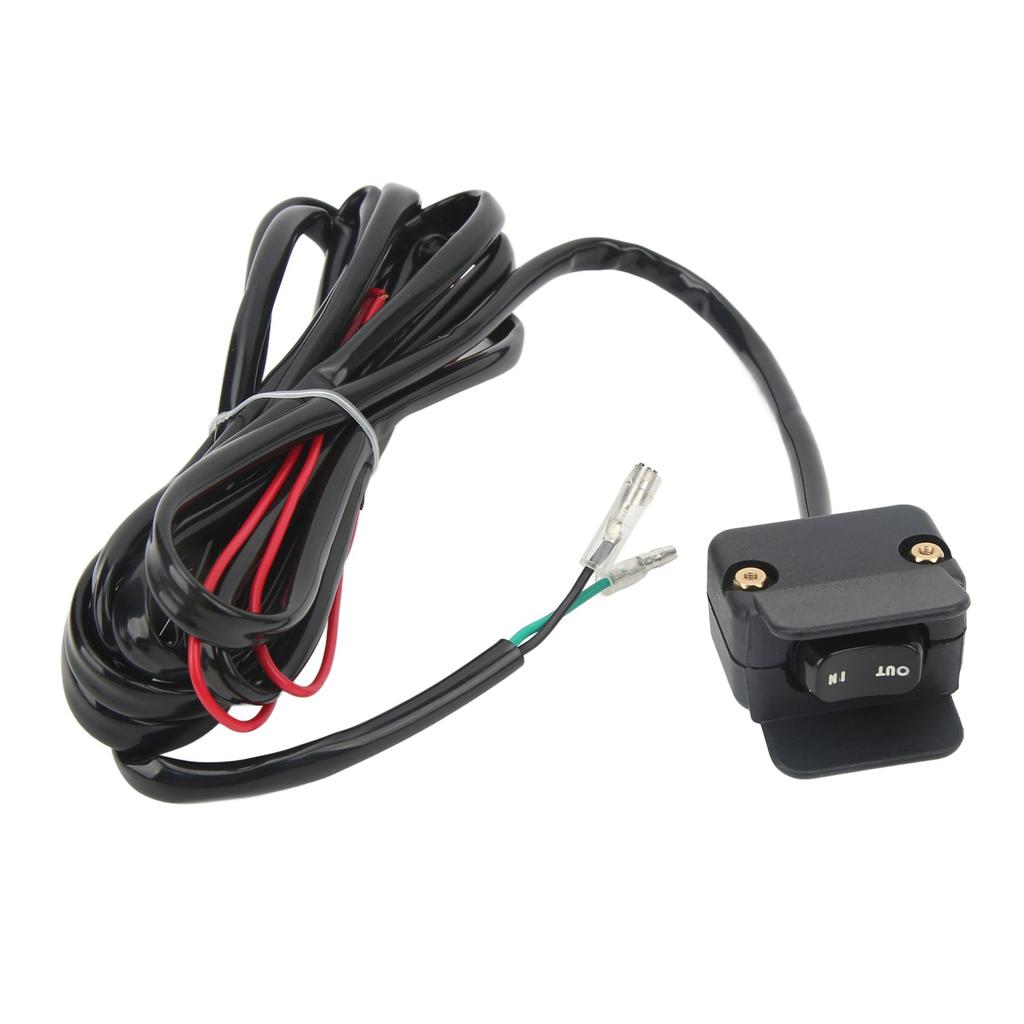 Winch Rocker Switch 3 Meters Length Handlebar Control Line Replacement for WARN A2500 2.5CI Winches