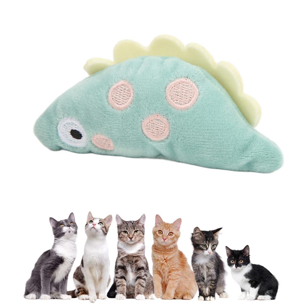 Catnip Plush Cat Toys Tooth Cleaning Indoor Relieve Boredom and Stress Interactive Kitty Toy for