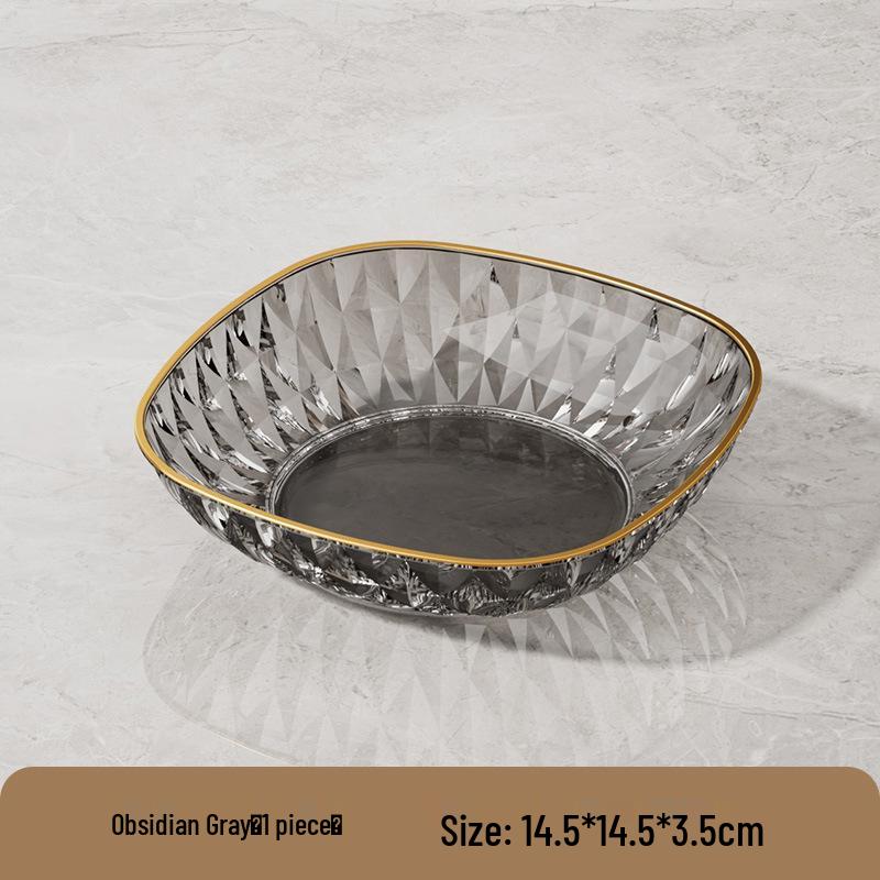 Elegant Fruit & Snack Plate for Living Room or Front Desk Display